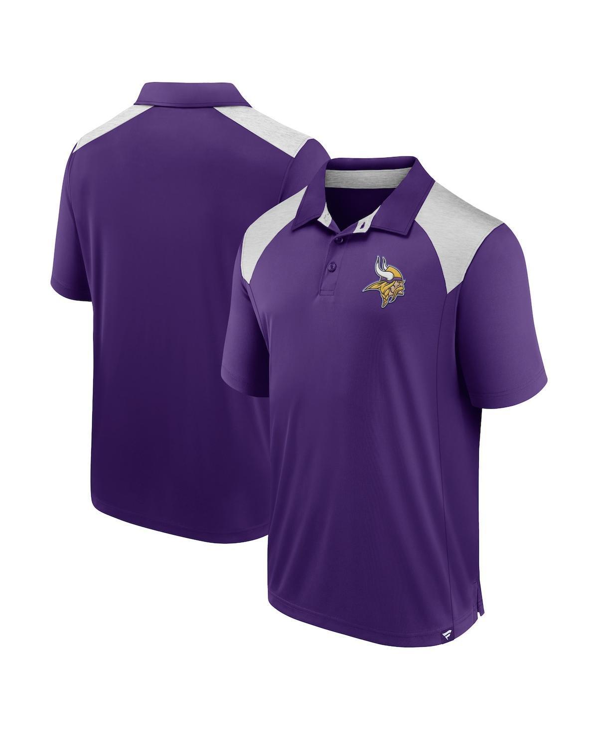 Fanatics Mens Purple Minnesota Vikings Primary Polo Shirt Product Image