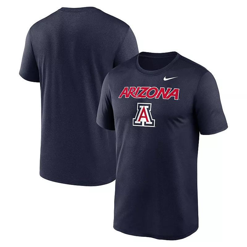 Mens Nike Arizona Wildcats Lockup Recycled Legend T-Shirt Blue Product Image