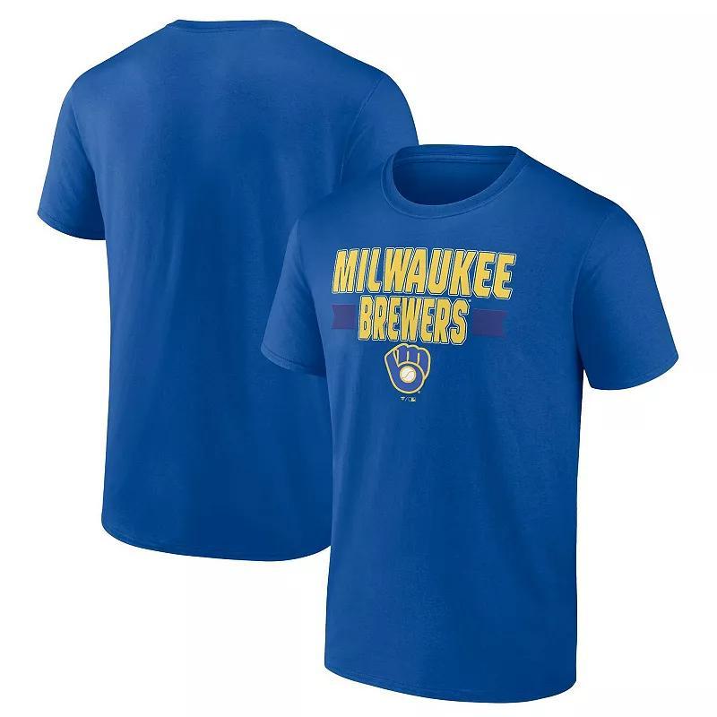 Mens Fanatics Branded Royal Milwaukee Brewers Close Victory T-Shirt Product Image