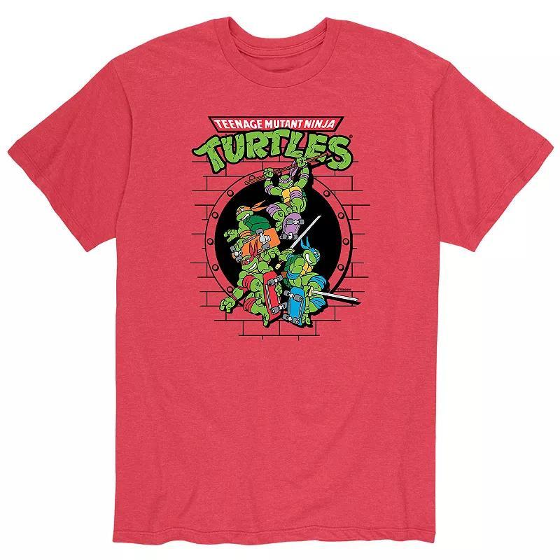 Mens Teenage Mutant Ninja Turtles Sewer Skateboard Tee Product Image