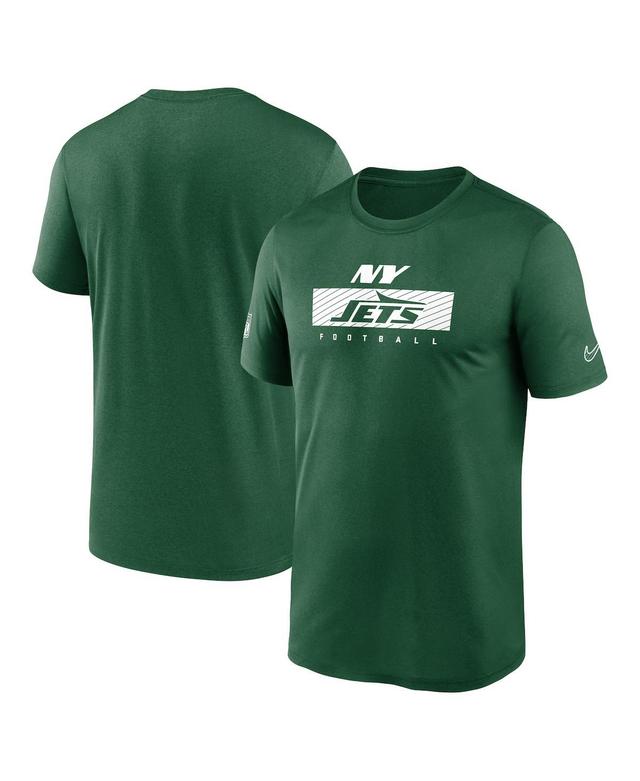 Nike Mens Green New York Jets Sideline Legend Performance T-Shirt Product Image