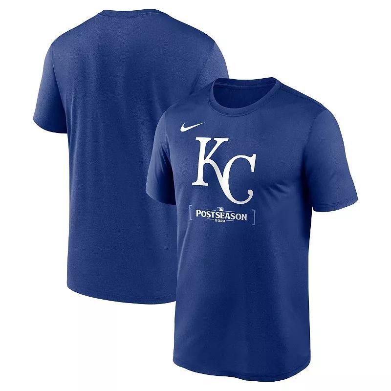 Mens Nike Royal Kansas City Royals 2024 MLB Postseason Authentic Collection Legend T-Shirt Product Image