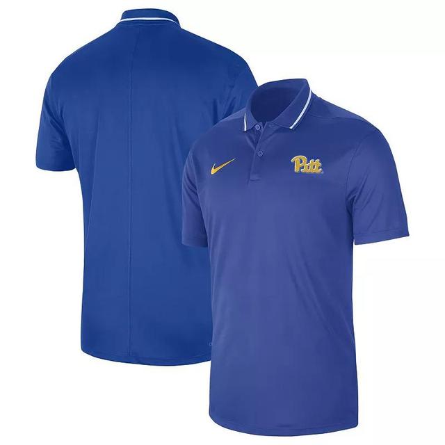 Mens Nike Royal Pitt Panthers 2023 Sideline Coaches Performance Polo Product Image