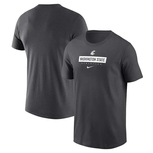 Mens Nike Anthracite Washington State Cougars 2024 Sideline Team Issue Performance T-Shirt Product Image