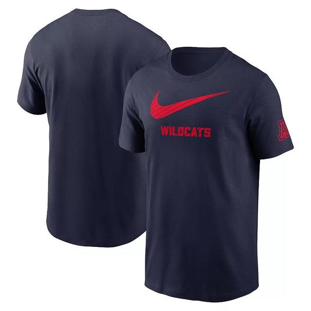 Mens Nike Navy Atlanta Braves Over the Shoulder T-shirt Product Image