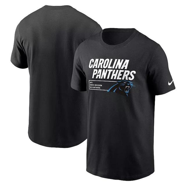 Mens Nike Carolina Panthers Division Essential T-Shirt Product Image