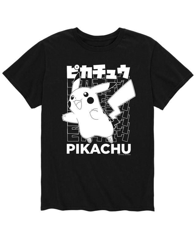 Mens Pokemon Pikachu Kanji Tee Product Image