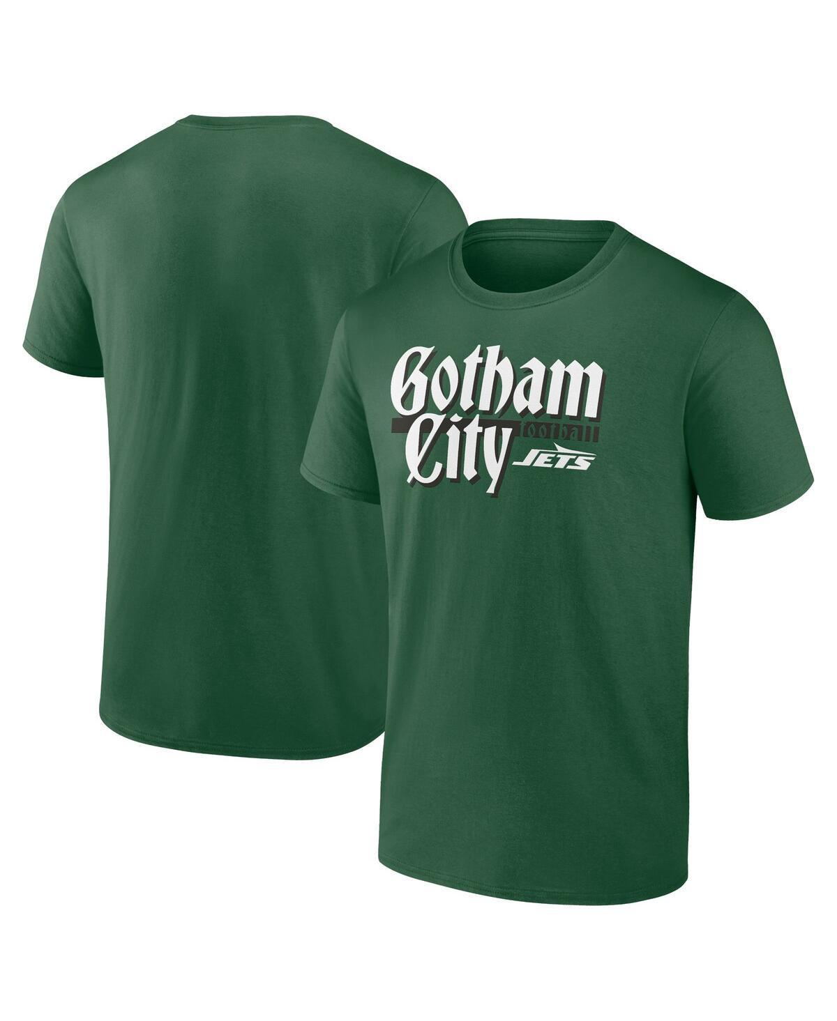 Fanatics Mens Green New York Jets Hometown Offensive Drive T-Shirt Product Image