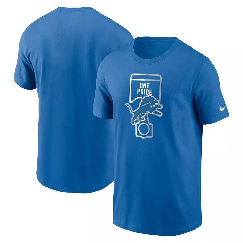 NIKE Navy Seattle Mariners Local Team Skyline T-shirt In Blue Product Image