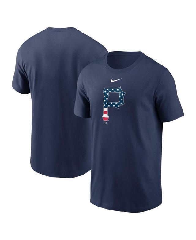 Nike Mens Navy Pittsburgh Pirates Americana T-Shirt Product Image