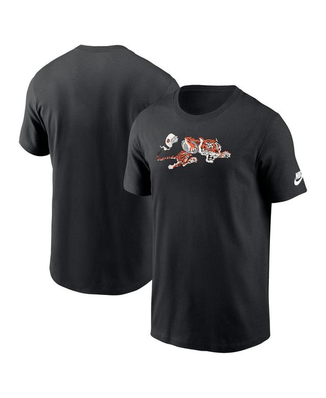 Mens Nike Black Las Vegas Raiders Lockup Essential T-shirt Product Image