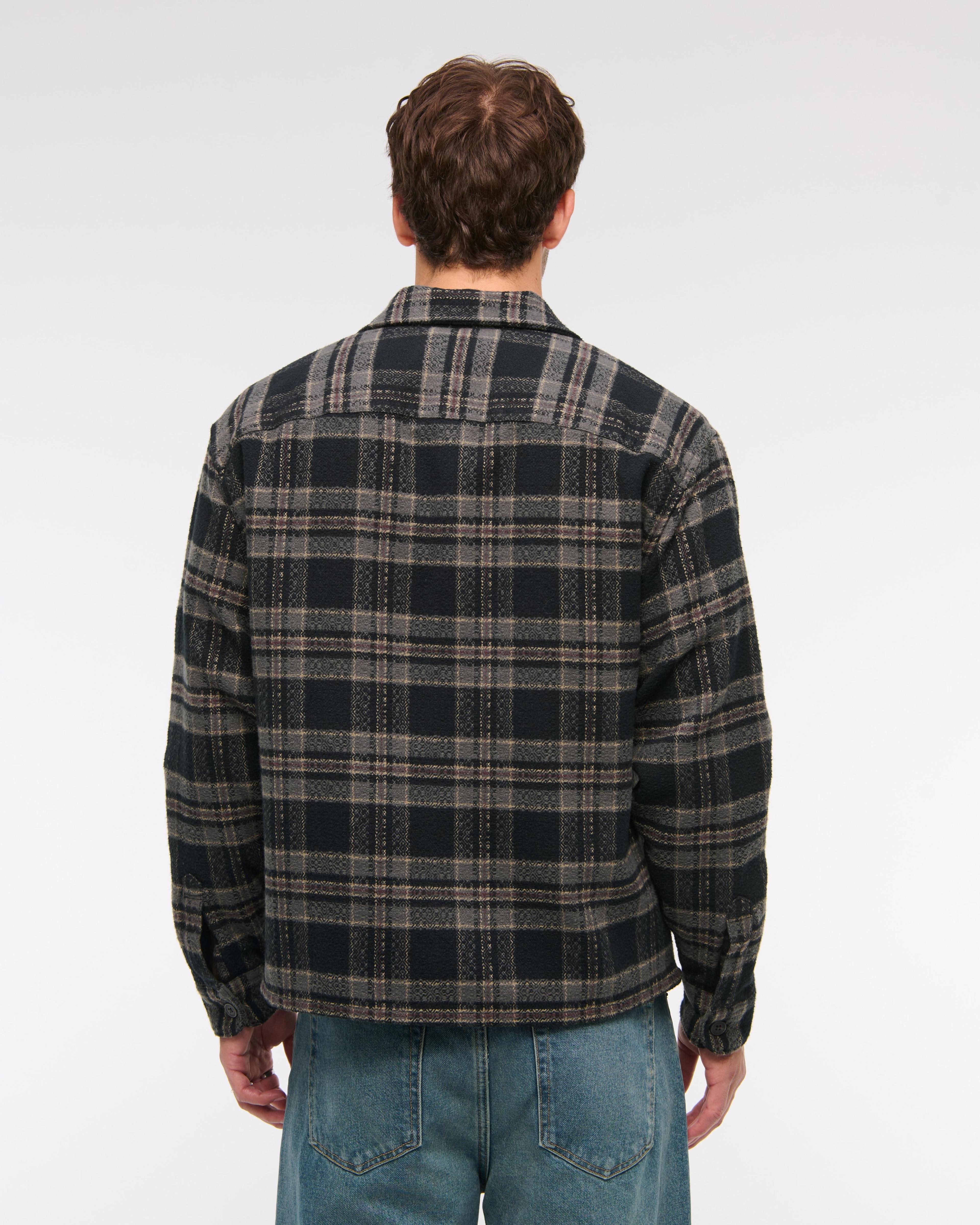 Flannel Shirt Jacket Product Image