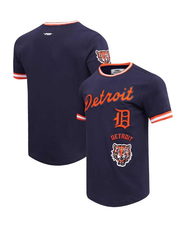 Mens Pro Standard Navy Detroit Tigers Cooperstown Collection Retro Classic T-shirt Product Image