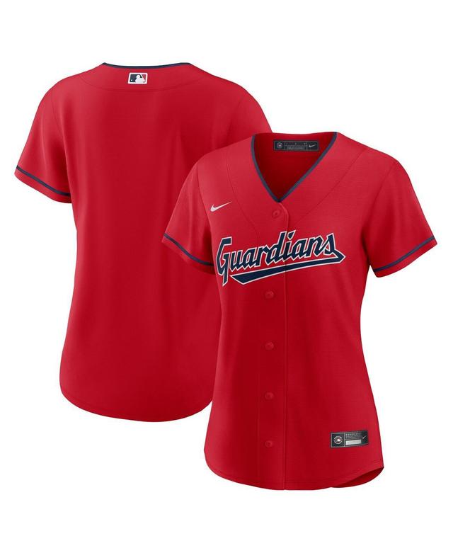 Womens Nike Red Cleveland Guardians Alternate Replica Team Jersey - Red Product Image