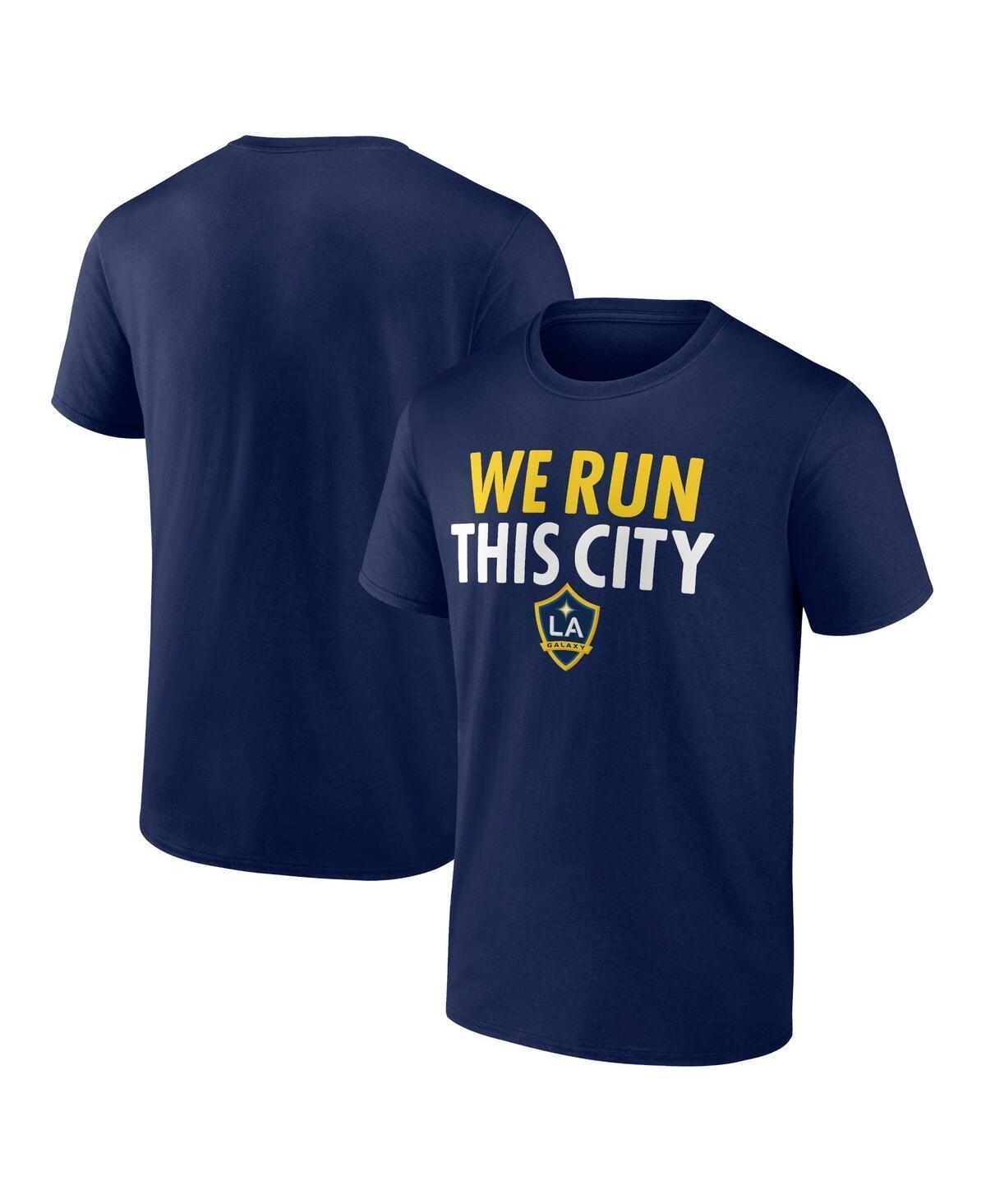 Mens Fanatics LA Galaxy Iconic Team Chant T-Shirt Blue Product Image