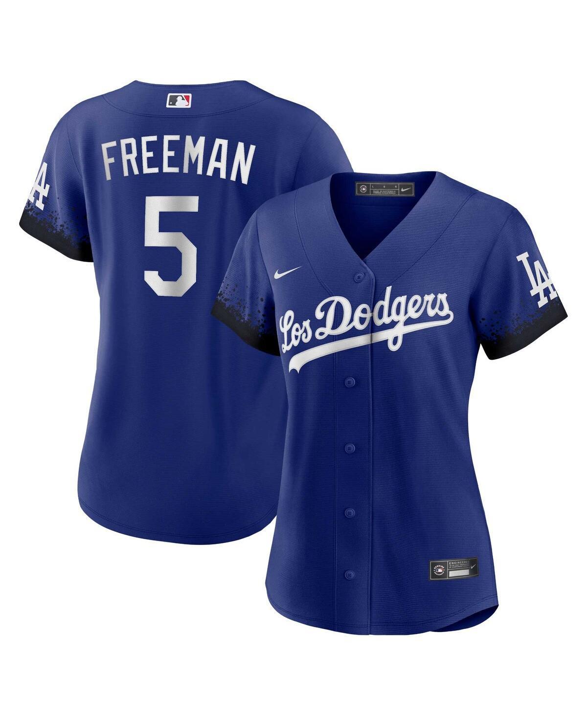 Womens Nike Freddie Freeman Royal Los Angeles Dodgers City Connect Replica Player Jersey - Royal Product Image