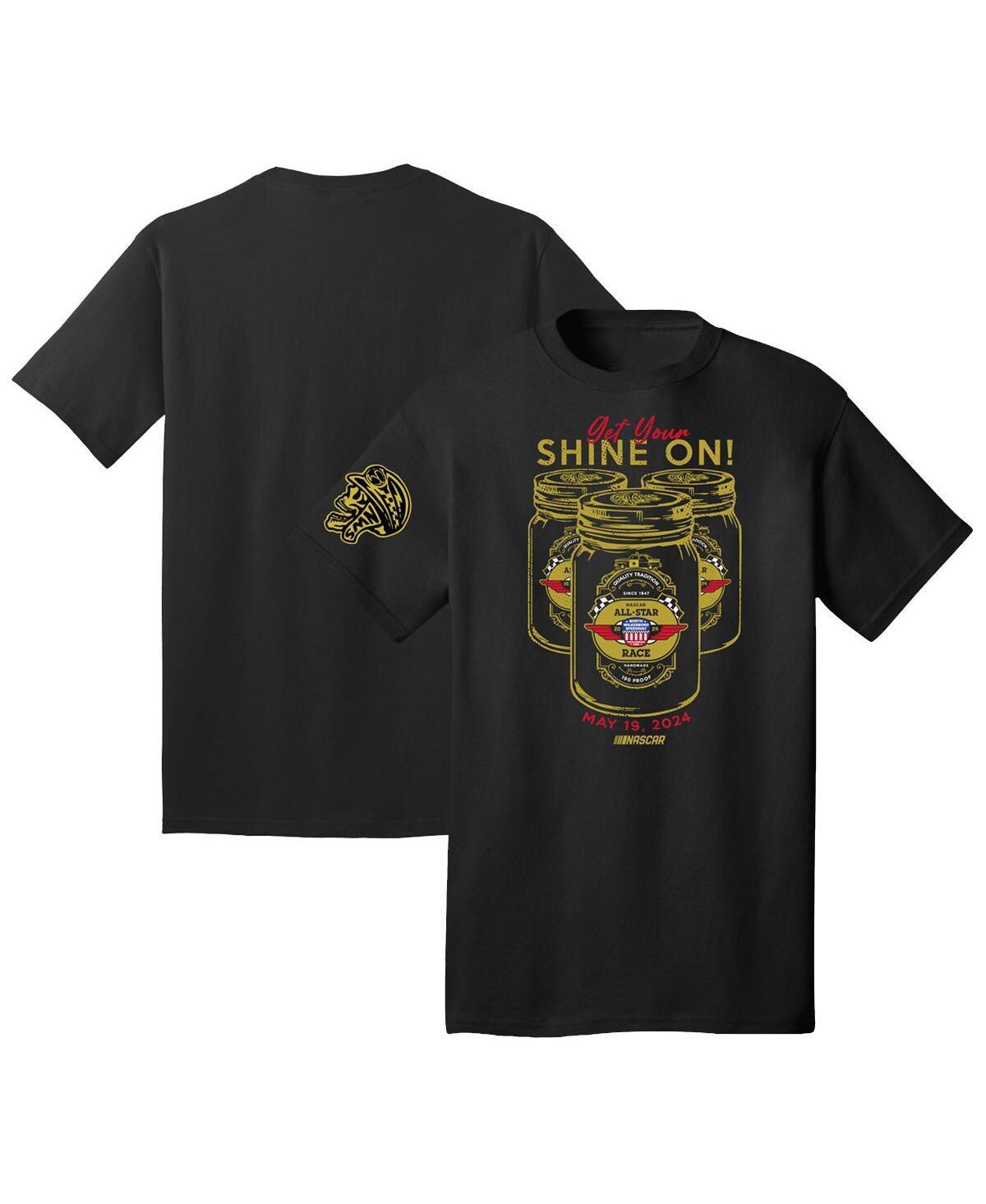 Smi Properties Mens Black North Wilkesboro Speedway 2024 Nascar All-Star Race Shine Event T-Shirt Product Image