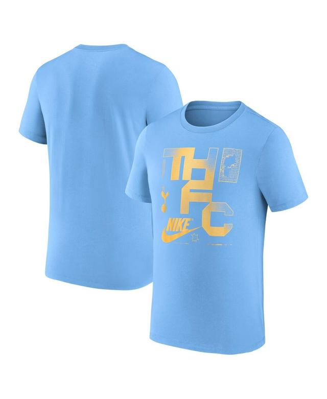 Nike Mens Blue Tottenham Hotspur Futura T-Shirt Product Image