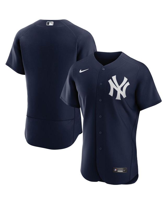 Mens Navy New York Yankees Alternate Authentic Team Jersey - Navy Product Image