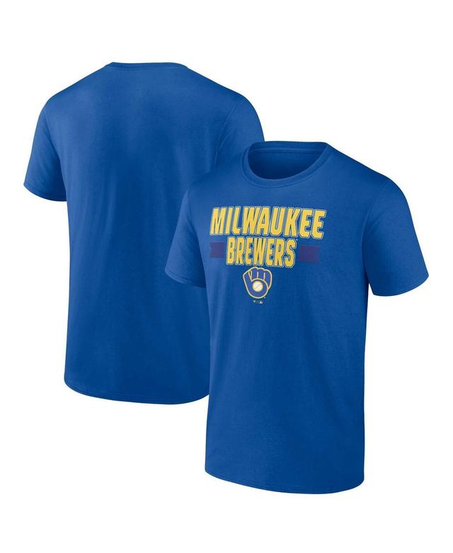 Mens Fanatics Royal Milwaukee Brewers Close Victory T-shirt Product Image