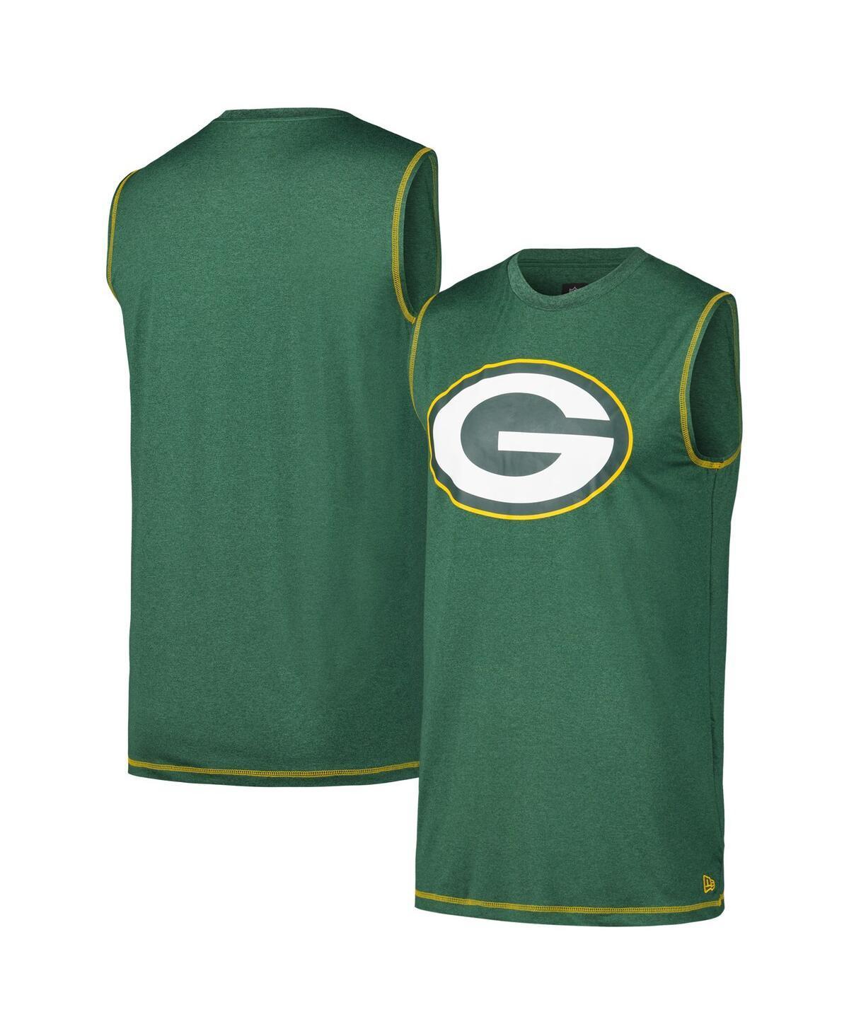 Mens New Era Bay Packers Tank Top Product Image