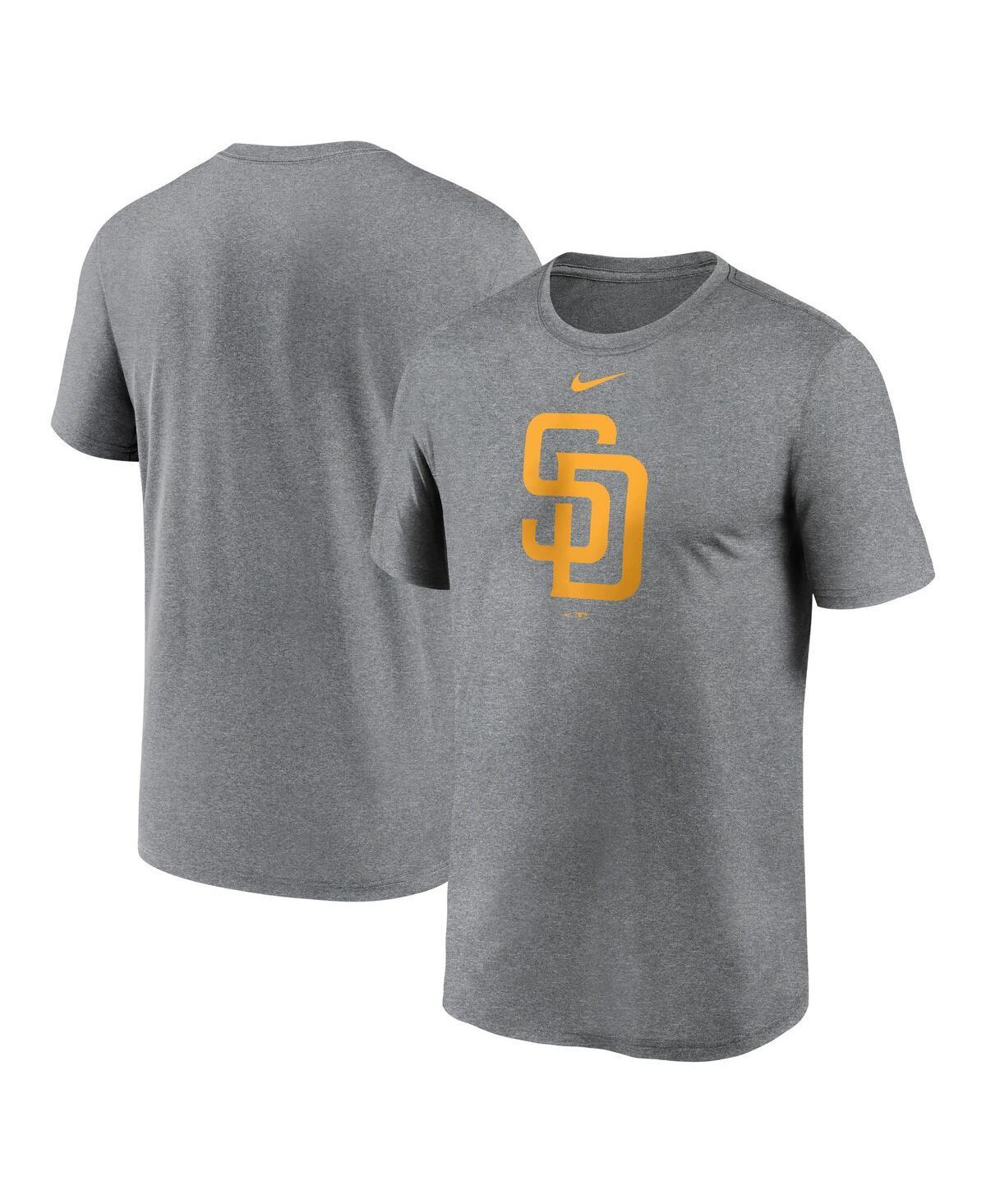 Men's Nike Heather Charcoal San Diego Padres New Legend Logo T-Shirt Product Image