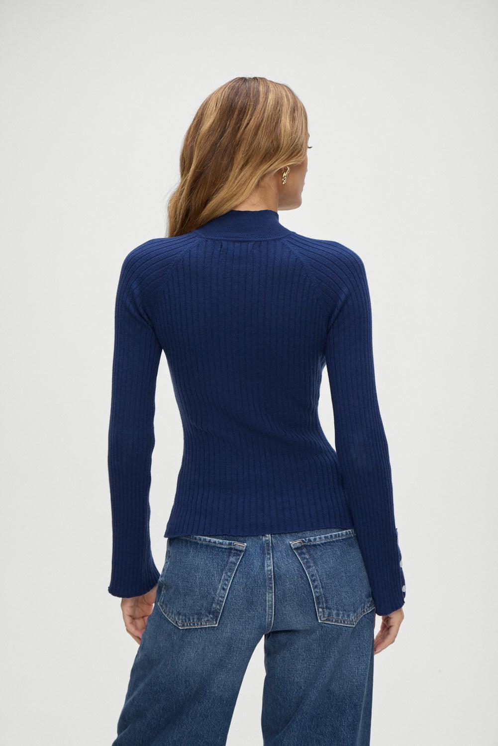 Duke Sweater - Midnight Blue Product Image