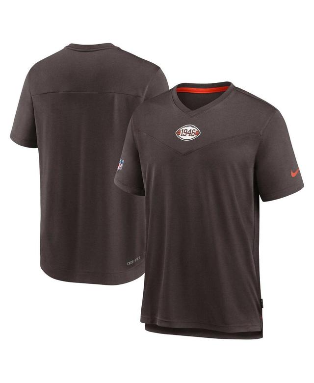 NIKE Men's Orange Cincinnati Bengals 2024 Sideline Velocity Performance T-shirt Product Image