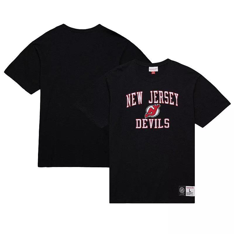 Mens Mitchell & Ness Black New Jersey Devils Legendary Slub T-Shirt Product Image