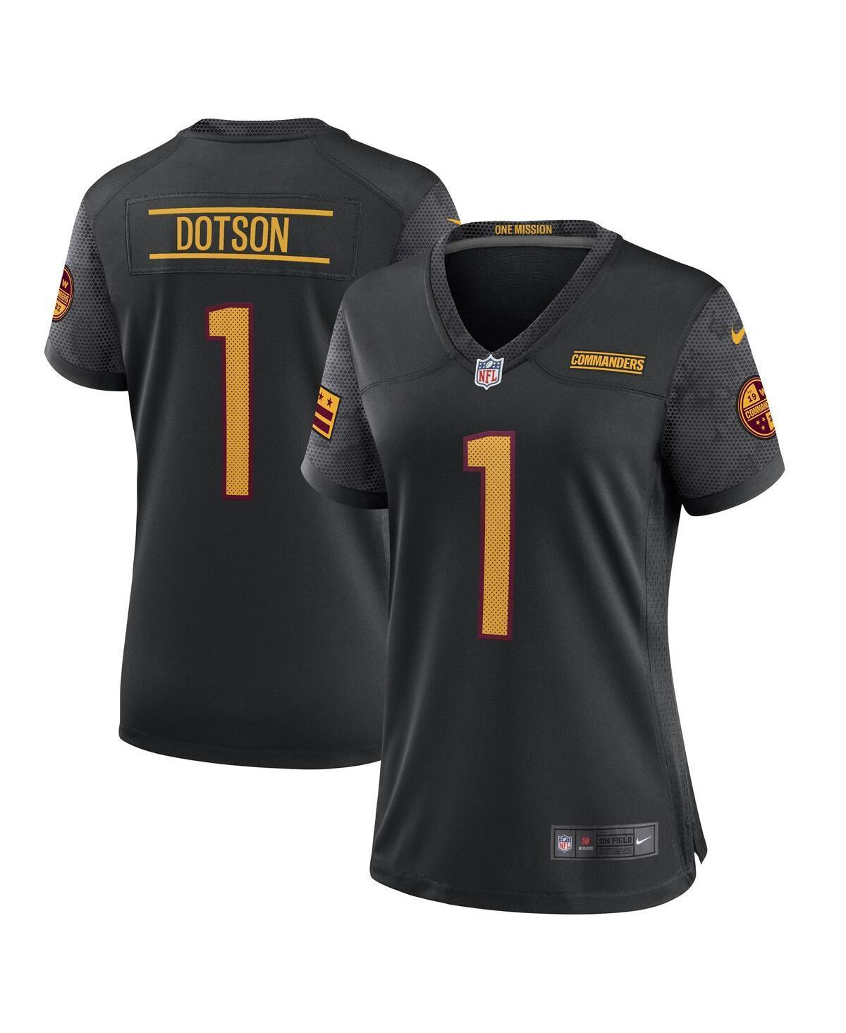 Womens Nike Jahan Dotson Black Washington Commanders Alternate Game Jersey - Black Product Image