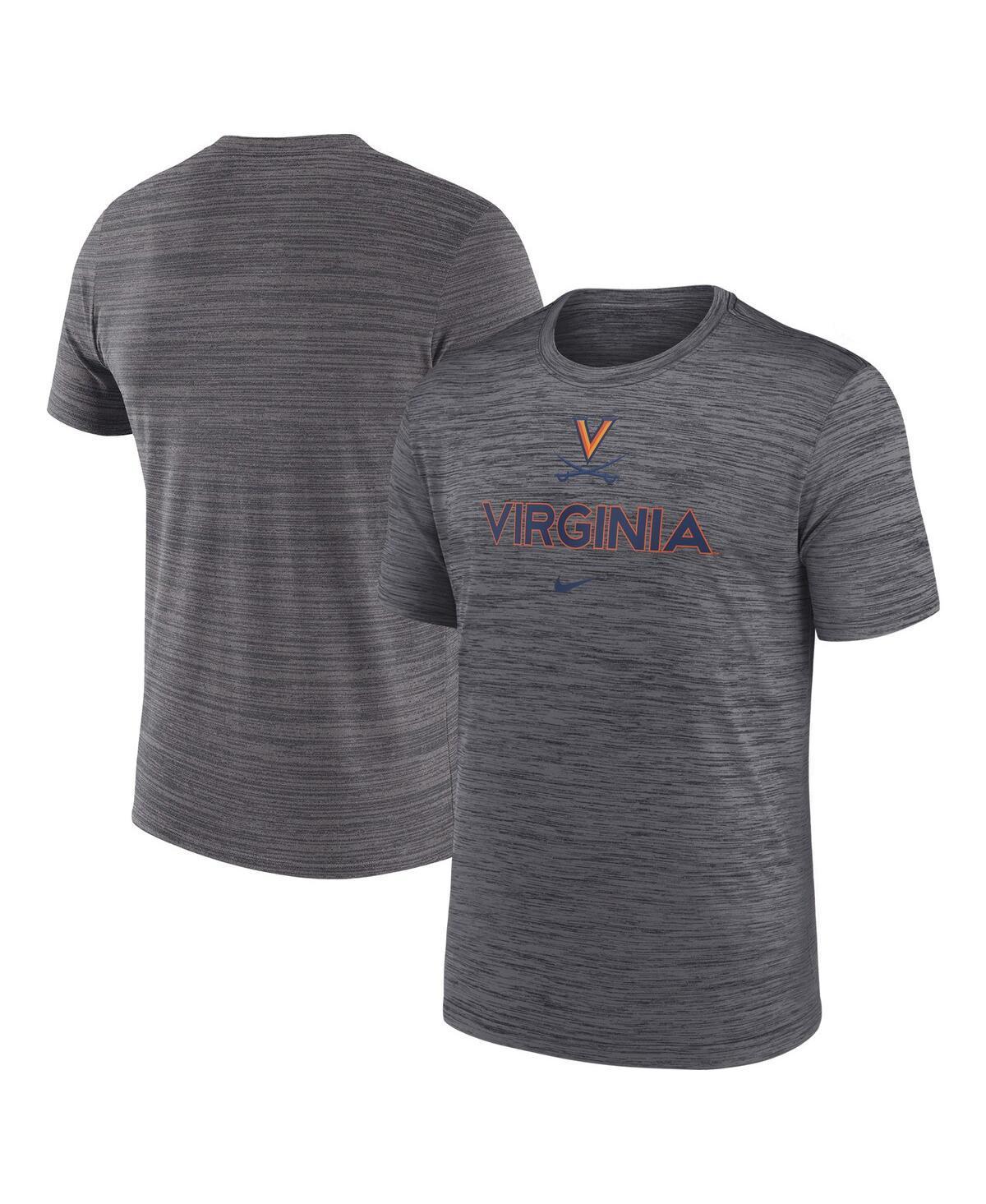 Mens Nike Gray Virginia Cavaliers 2024 Sideline Velocity Legend Performance T-Shirt Product Image