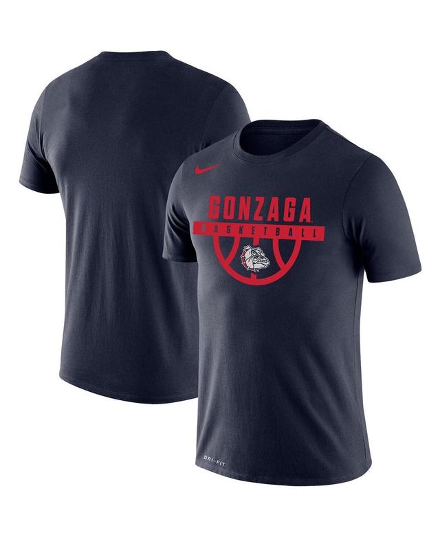 Mens Nike Navy Gonzaga Bulldogs Basketball Drop Legend Performance T-shirt Product Image