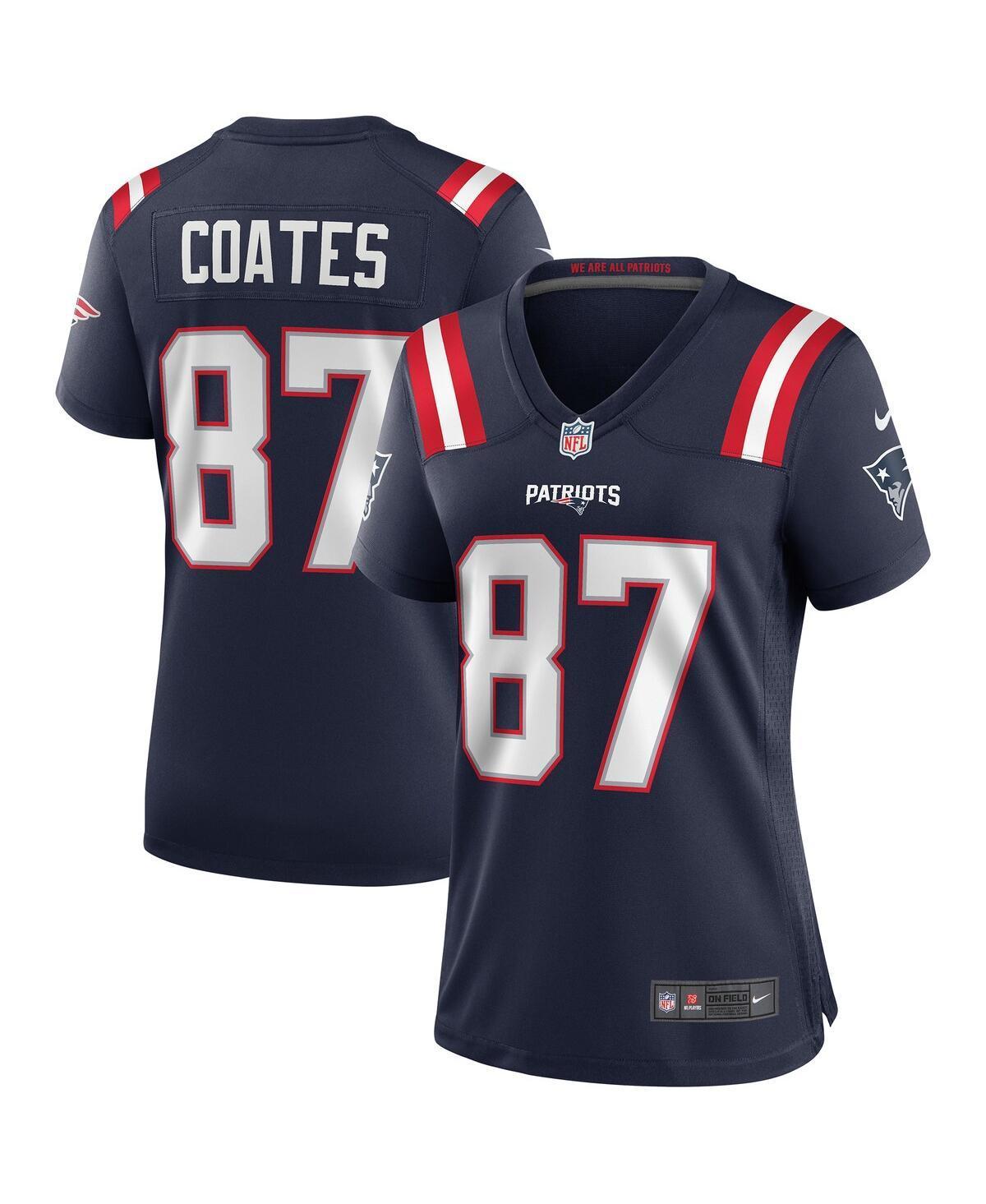 Womens Nike Ben Coates New England Patriots Game Retired Player Jersey Blue Product Image