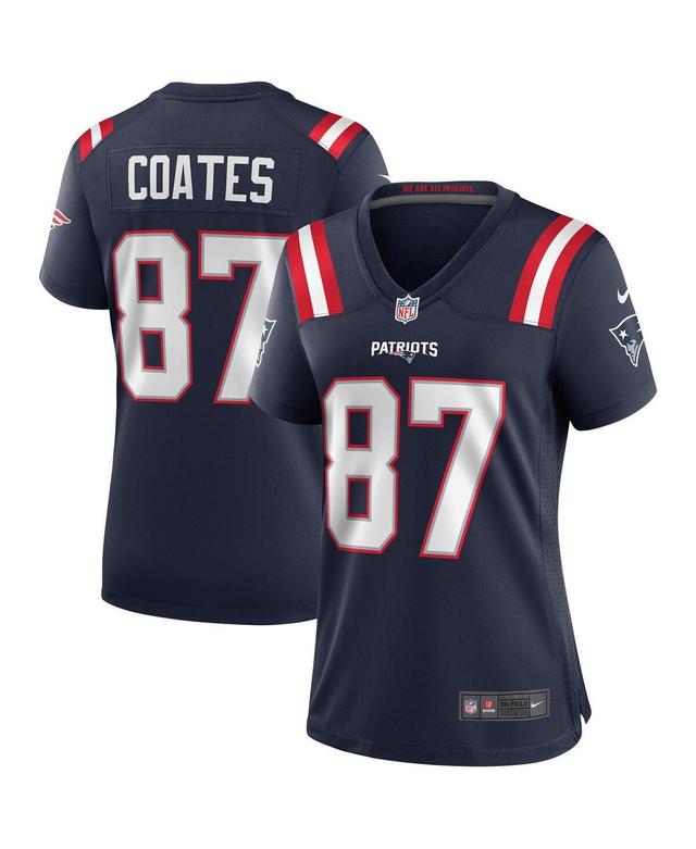 Womens Nike Ben Coates New England Patriots Game Retired Player Jersey Blue Product Image