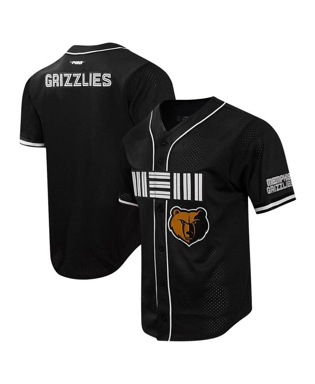 Mens Pro Standard Black Memphis Grizzlies 2023/24 City Edition Mesh Baseball Jersey Product Image