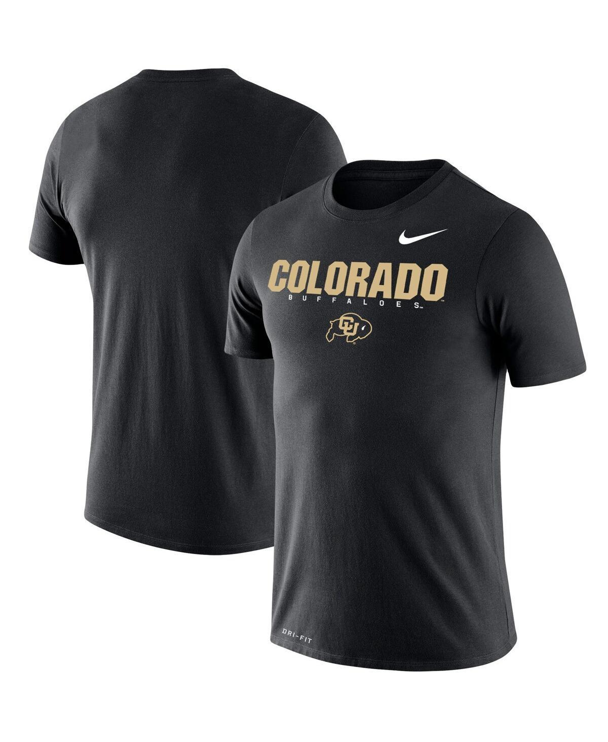 Mens Nike Black Colorado Buffaloes Facility Legend Performance T-shirt Product Image