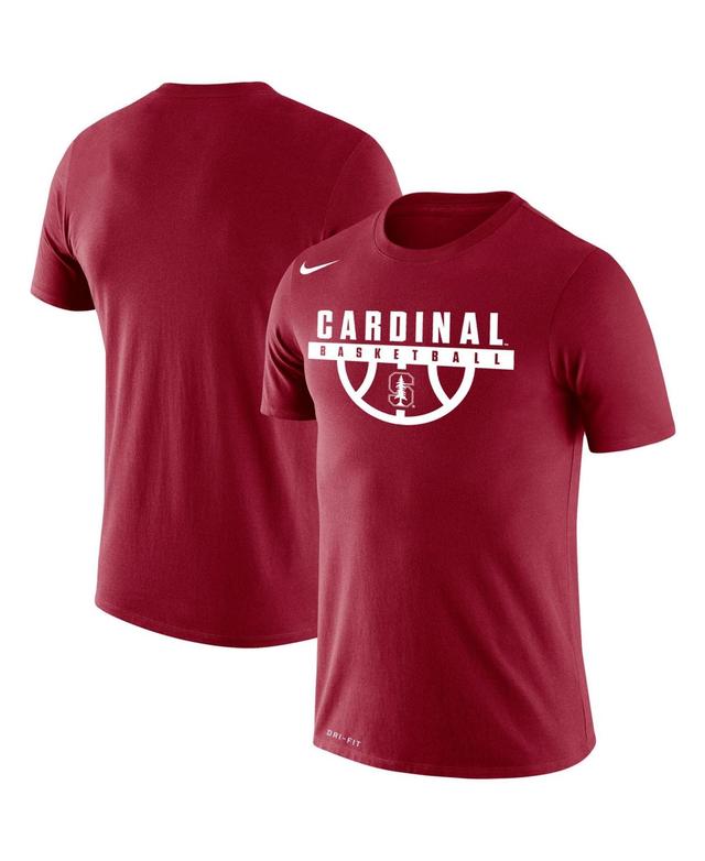 Mens Nike Cardinal Stanford Cardinal Basketball Drop Legend Performance T-Shirt Product Image