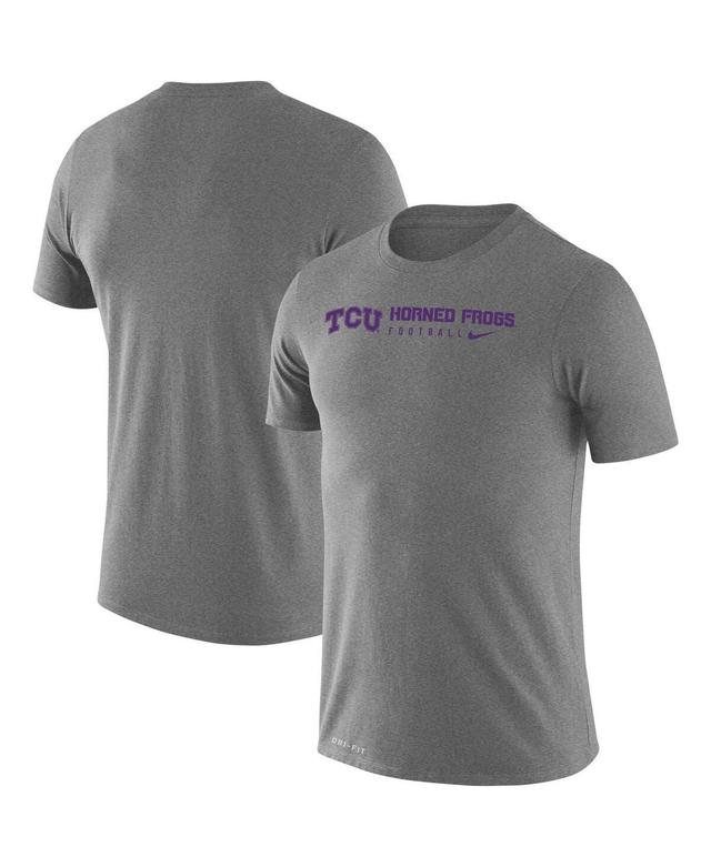 Mens Nike Heather Gray Tcu Horned Frogs Changeover LegendT-shirt Product Image