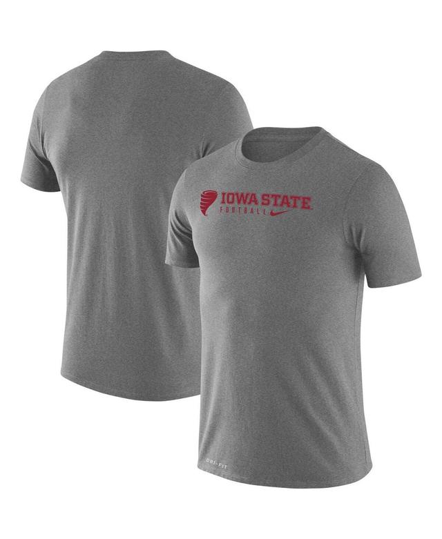 Mens Nike Heather Gray Iowa State Cyclones Changeover LegendT-shirt Product Image