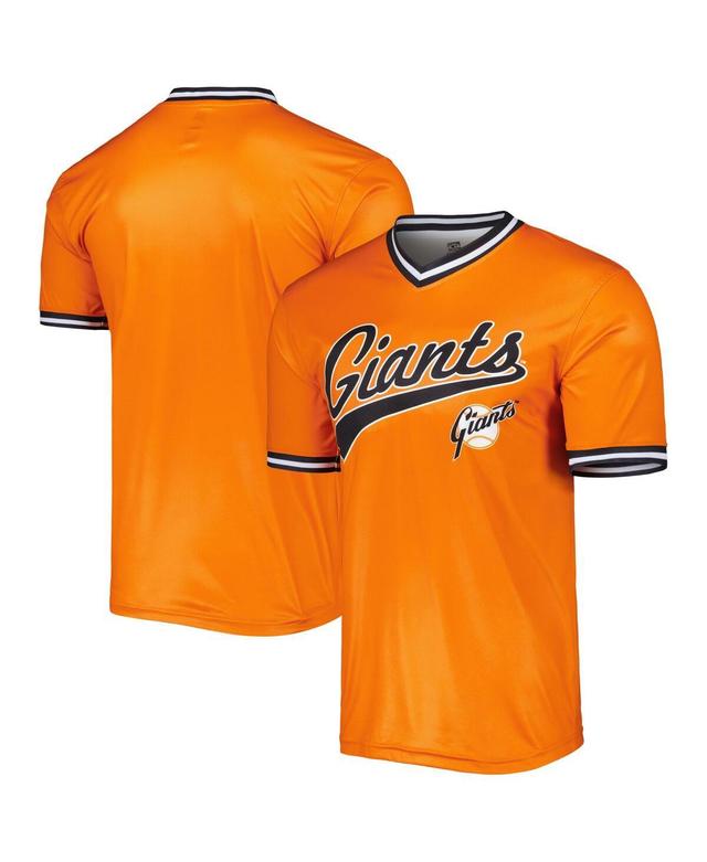 Mens Stitches Orange San Francisco Giants Cooperstown Collection Team Jersey - Orange Product Image