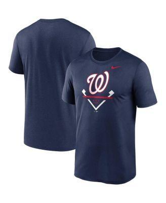 Men's Navy Washington Nationals Big and Tall Icon Legend Performance T-shirt Product Image