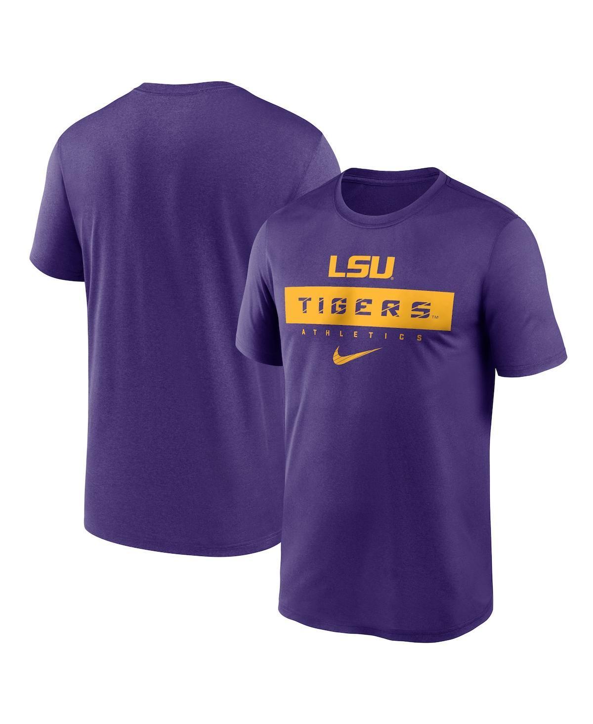 Nike Mens Purple Lsu Tigers 2024 Sideline Legend Performance T-Shirt Product Image