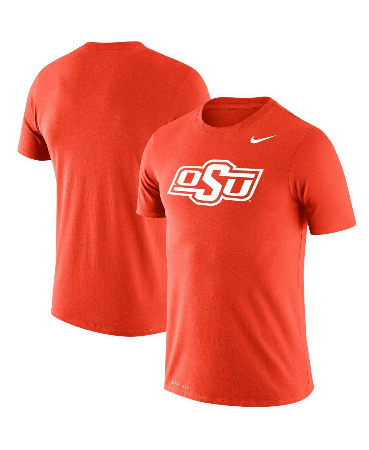 Mens Nike Orange Oklahoma State Cowboys Big and Tall Legend Primary Logo Performance T-shirt Product Image