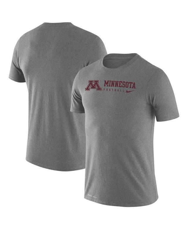 Nike Mens Heather Gray Minnesota Golden Gophers Changeover LegendT-Shirt Product Image