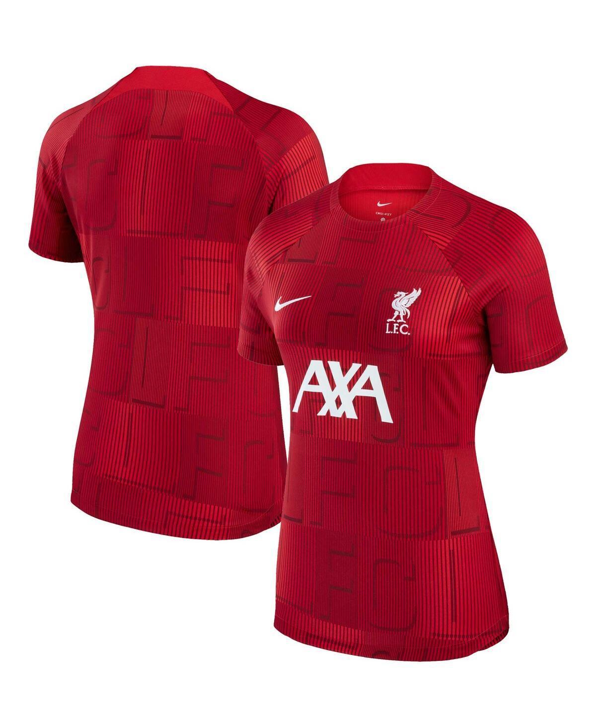 Womens Nike Red Liverpool 2023 Pre-Match Top Product Image