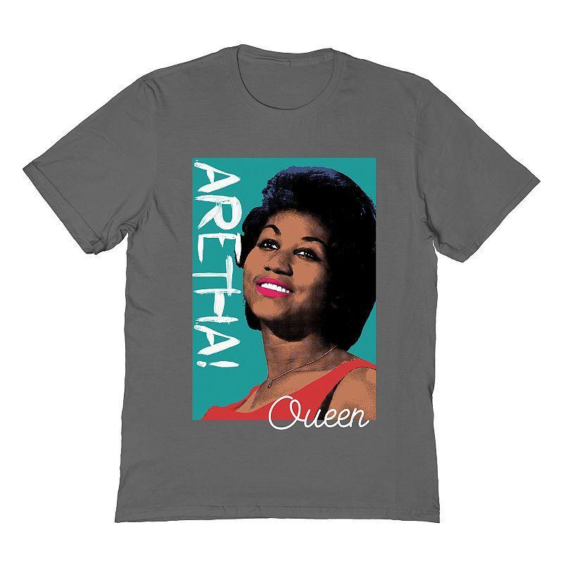 Mens Aretha Franklin Mens Tee Grey Product Image