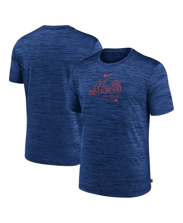 Mens Nike  Navy Detroit Tigers Rewind Retro Tri-Blend T-Shirt Product Image