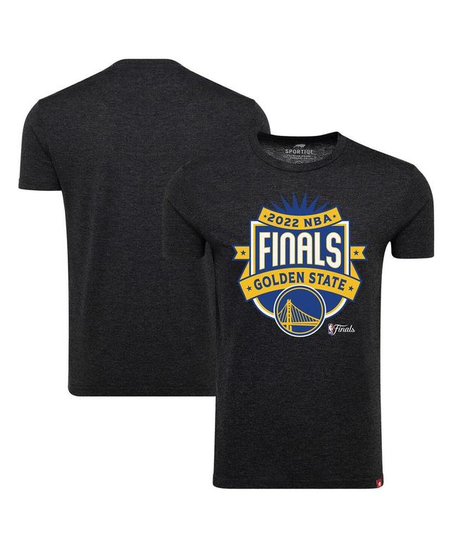 Mens Sportiqe Black Golden State Warriors 2022 Nba Finals Crest Comfy T-shirt Product Image