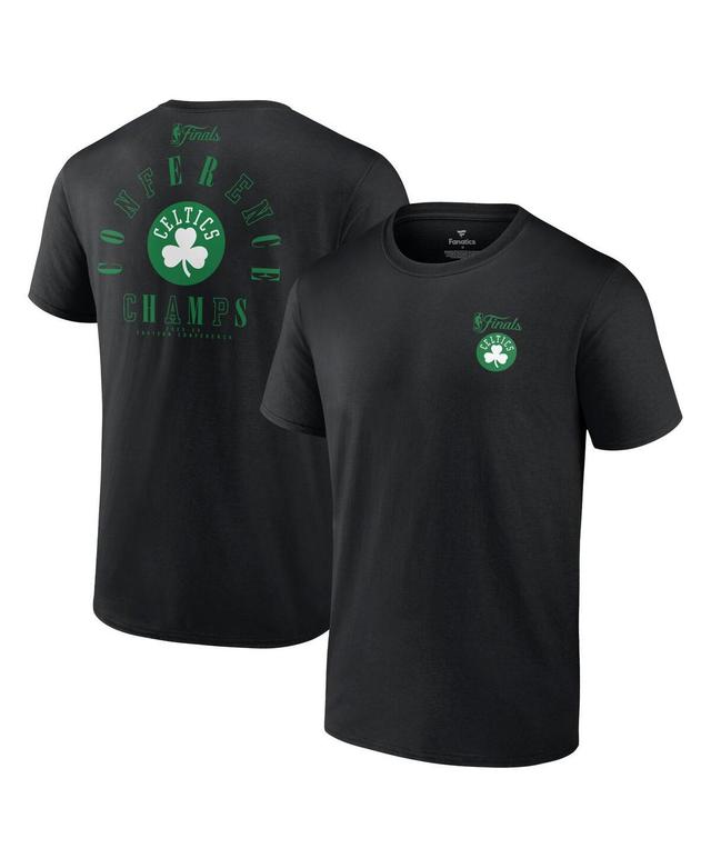 Fanatics Mens Black Boston Celtics 2024 Eastern Conference Champions Perimeter Defense T-Shirt Product Image