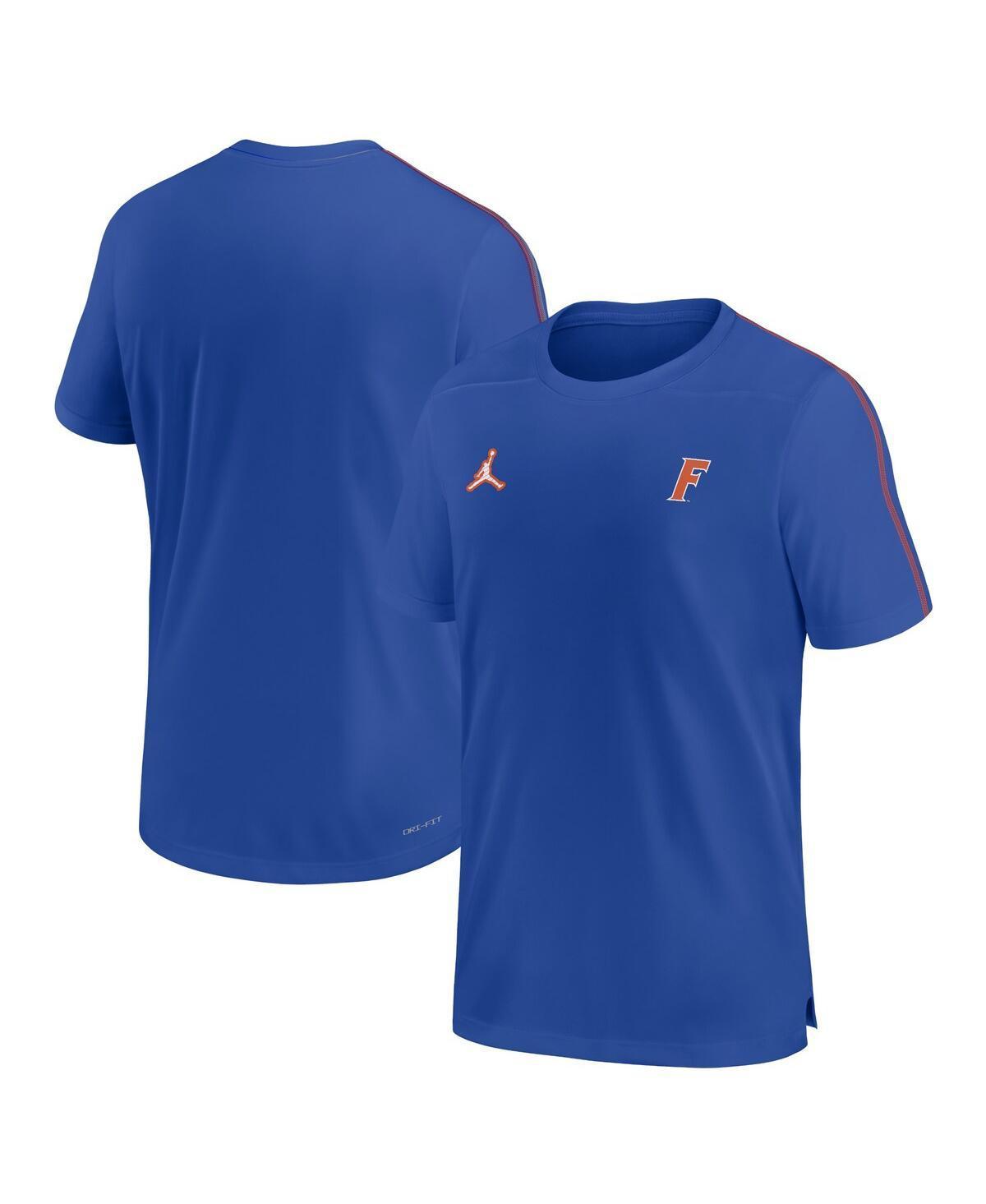 Jordan Mens Florida Gators 2024 Sideline Coach Performance T-shirt - Royal Product Image